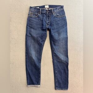 Todd Snyder Selvedge Jeans 28x32 Men's Blue Denim Pants Slim Fit Cotton 12.5 Oz